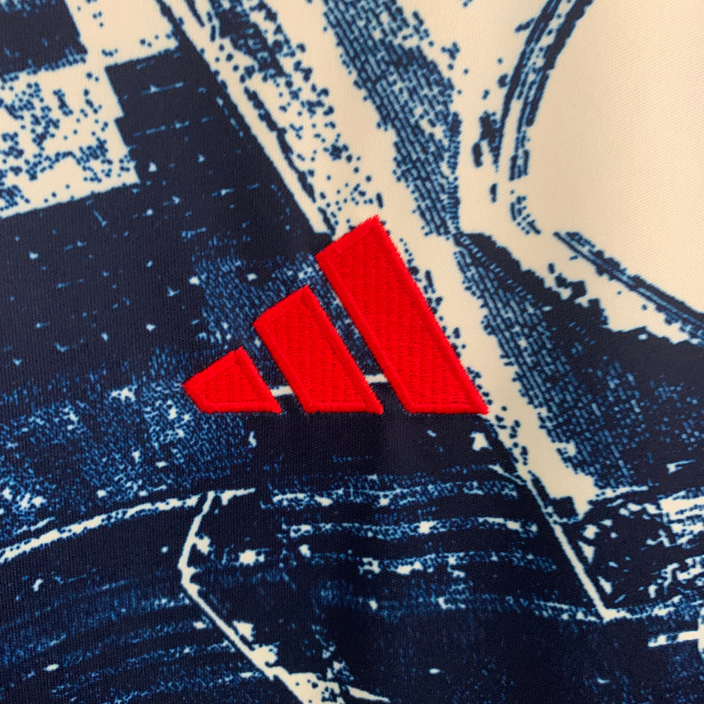 🔴 Bayern Munich Jersey (Navy Abstract Edition)