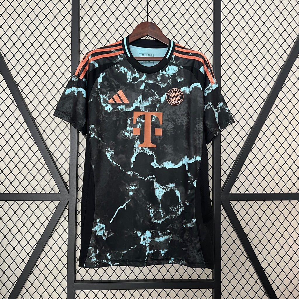 ⚫ Bayern Munich Jersey (Black Marble Edition)