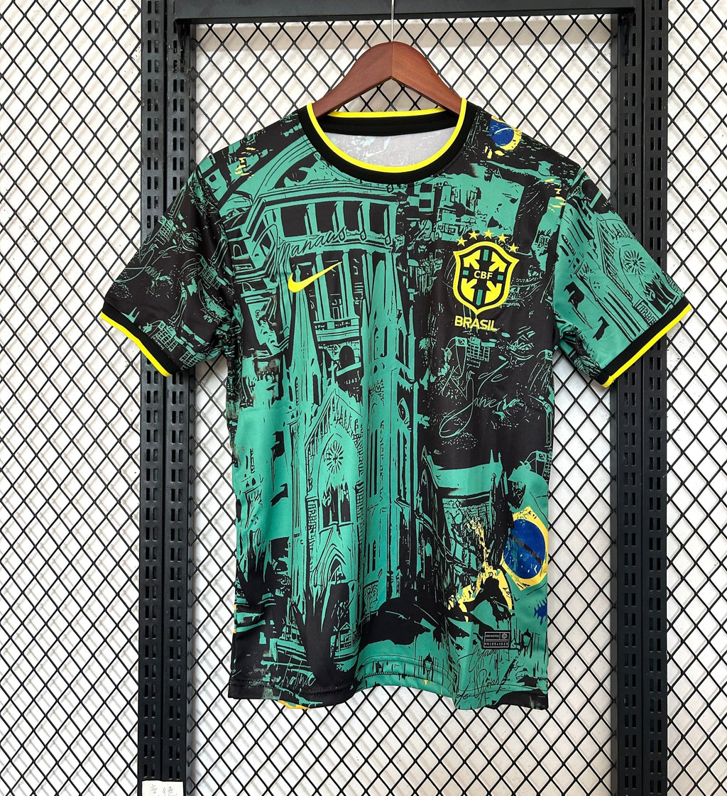 🇧🇷 Brazil Green Urban Concept Jersey