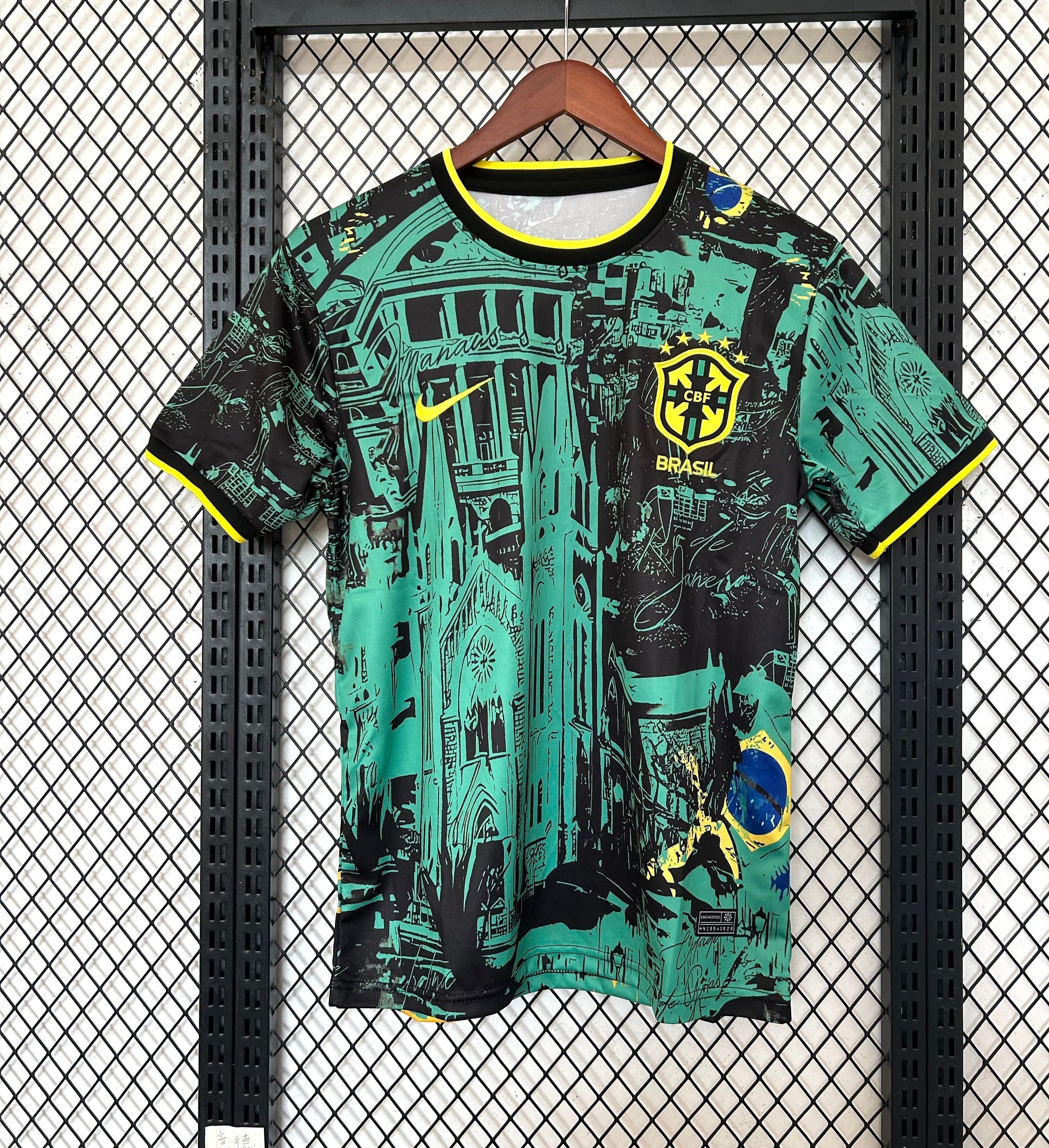 🇧🇷 Brazil Green Urban Concept Jersey