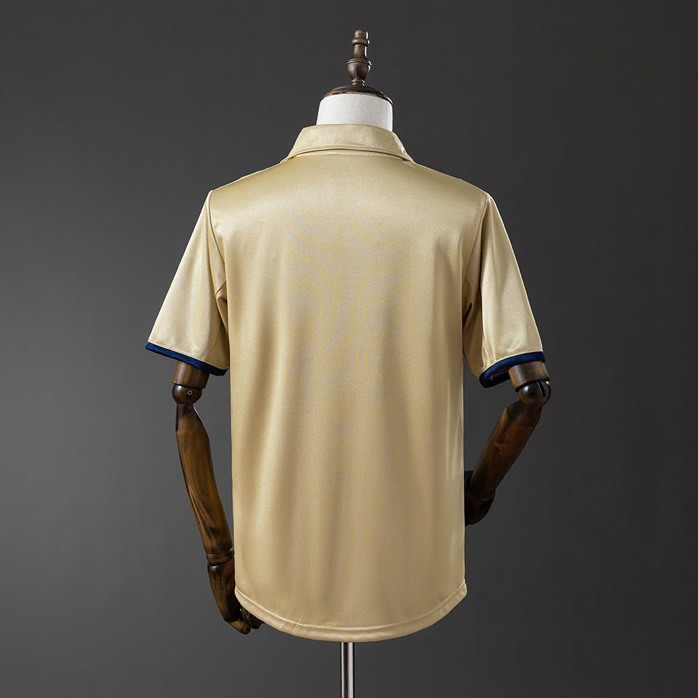 FC Barcelona Retro Gold Away Jersey – Classic Edition