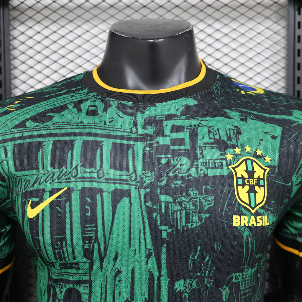 🇧🇷 Brazil Green Urban Concept Jersey
