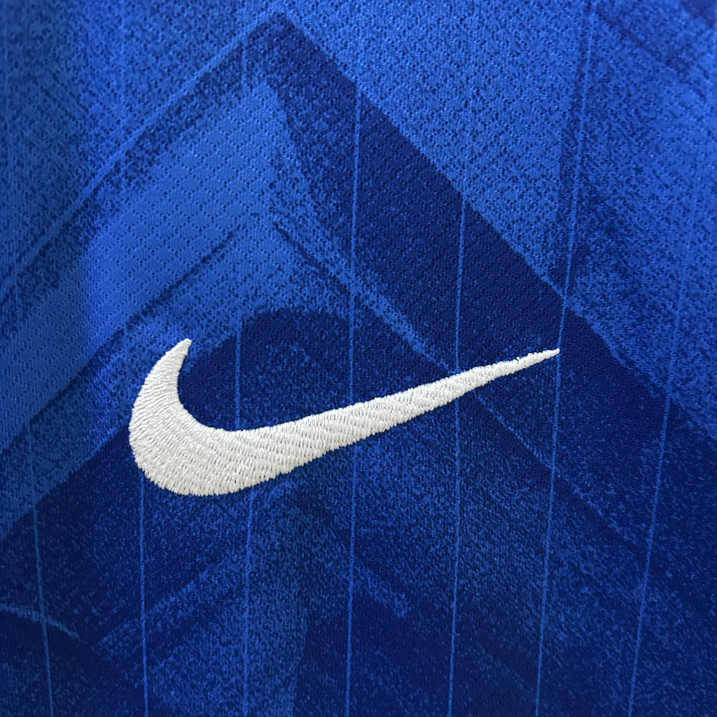 🔵 Chelsea Classic Home Jersey (Retro Collar Edition)