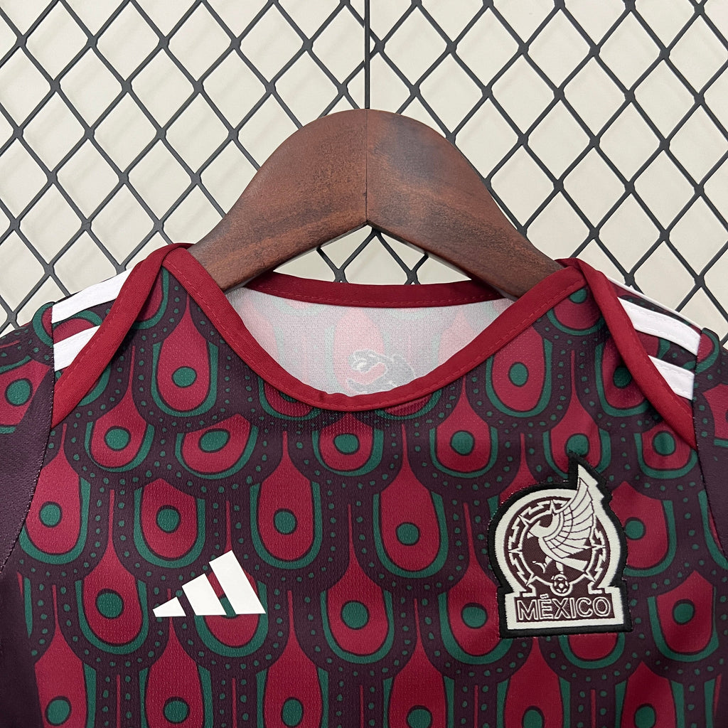 🇲🇽 Mexico Baby Bodysuit (Retro Pattern)
